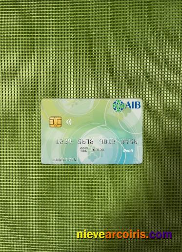 Afghanistan International Bank debit visa photolook